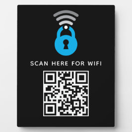 Placa Verificação de código QR Wifi para conectar autoad