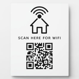 Placa Verificação de código QR Wifi para conectar autoad