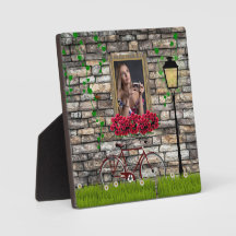 Vintage Fairytale Bicycle Rosa Girly Photo Frame