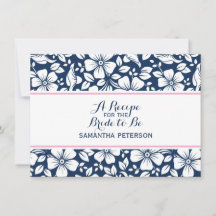 Placa Vintage Floral Recipiente