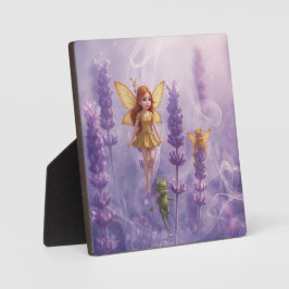 Placa Whimsy Among the Purple Blooms