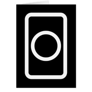 Placa Zener   Cartão de círculo oco