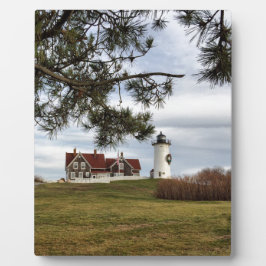 Placas Com Fotos Natal no Farol Nobska Cape Cod Gifts