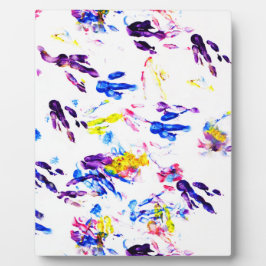 Placas Com Fotos pegadas de pinguim