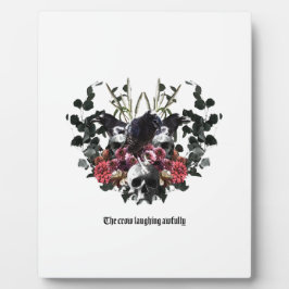 Placas Com Fotos The Crow Laughing Awfully