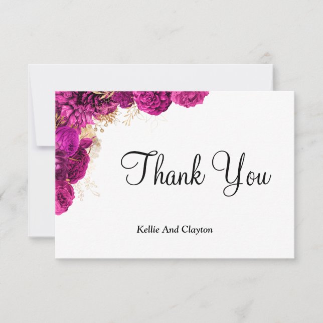 Placas De Agradecimentos, Rosa E Dourada (Frente)