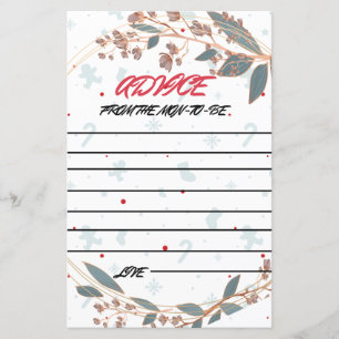 PLACAS DE AVISO DA MOM-TO-BE