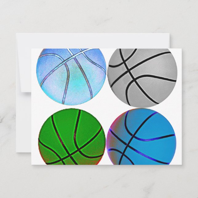 Placas de basquete com várias cores (Frente)
