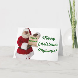 Placas de cartões de natal e Nota