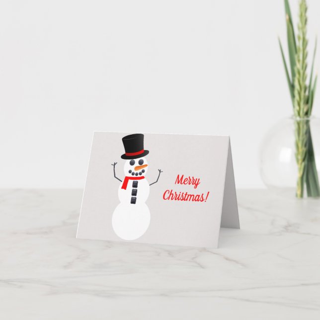 Placas de cartões de natal e Nota (Frente)
