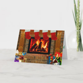 Placas de cartões de natal e Nota