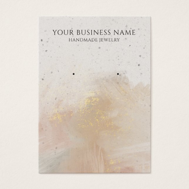 Placas de exibição abstrato Pastel Pincel (Frente)