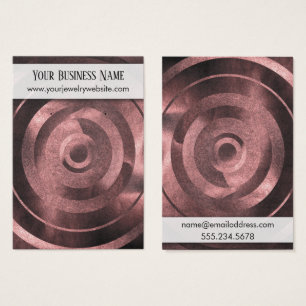 Placas de exibição com Alvo de Rosa dourado médio