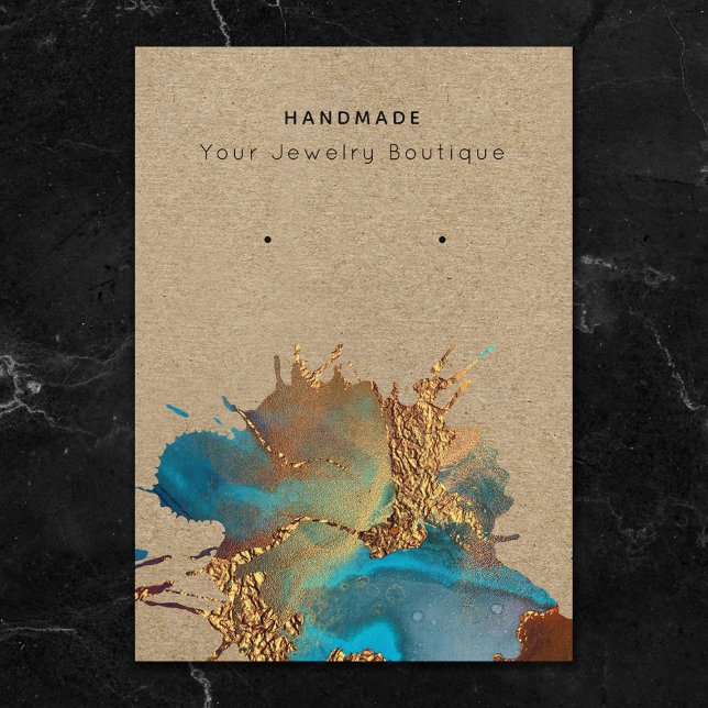 Placas de exibição de abertura azul Dourada com gr (Criador carregado)