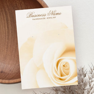 Placas de exibição de brinco rosa elegante de co