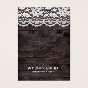 Placas de exibição de Lace de Madeira