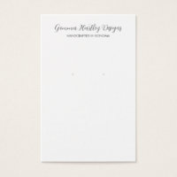 Placas de Exibição de Leitura de Script Branco Pre