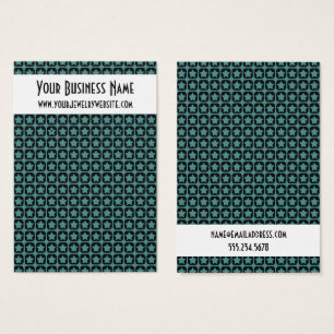 Placas de exibição de padrão preto e branco