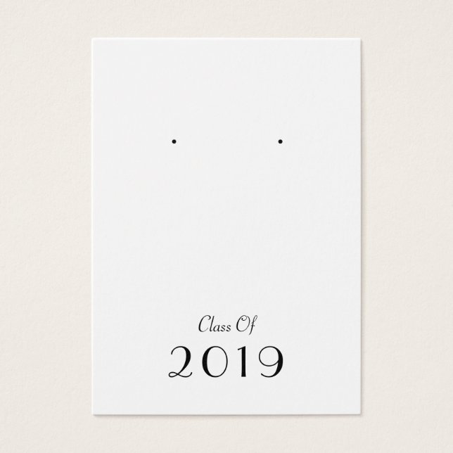 Placas de exibição para oradores de graduação 2019 (Frente)