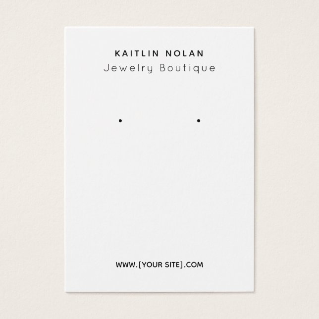 Placas de exibição personalizadas modernas que toc (Frente)