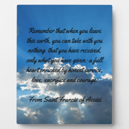 Placas De Exibição Quando você sair