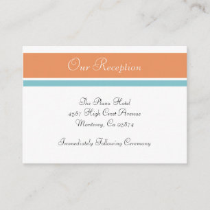 Placas De Inserção De Recepção de casamento De Spa