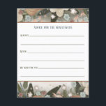 Placas de inspirividade para o Elegante Floral Rec<br><div class="desc">Este elegante cartão de conselho floral de boho contém arranjos caprichosos de flores bonito desenhadas à mão. Uma maneira divertida de os recém-casados obterem conselhos tão necessários de todos os seus convidados. O belo design inclui flores, botânicos e folhas para uma aparência natural que é perfeita para qualquer época de...</div>