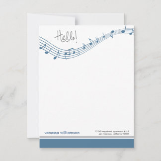 Placas de Nota Simples Personalizadas para Notas d