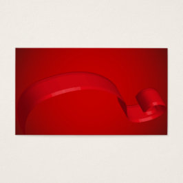 Placas de presentes com fita vermelha simples