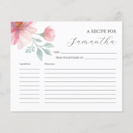 Placas de recebimento de cozinhar Flores de Aquare