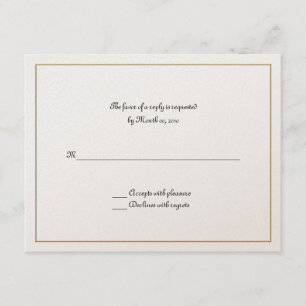 Placas de resposta de quadro Dourado