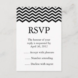 Placas de resposta, RSVP ou resposta de eventos em