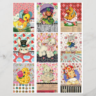 Placas de soquete de páscoa Páscoas placas ATC