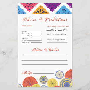 Placas de varejo de papel Fiesta mexicano