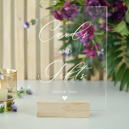 Placas e presentes de script Elegante modernos