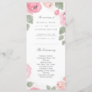 Placas em rack do Programa de Casamento de Rosas R