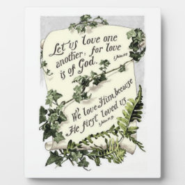 Placas O Amor É De Deus