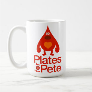 Placas para a caneca de Pete
