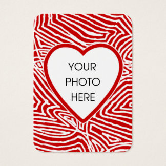 Placas para miniNamorados de coração fotográfico