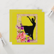 Placas planas 1 Sinais Amarelo(Dança de Primavera)