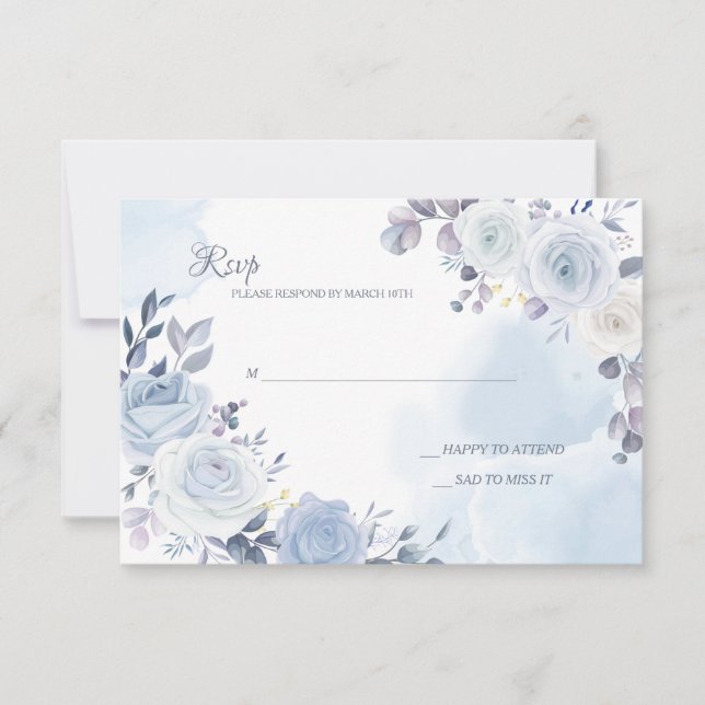 Placas RSVP Azul Mayflower (Frente)