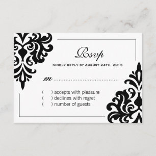 Placas RSVP Colunas e Brancas