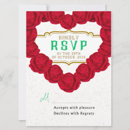 Placas RSVP de Casamento