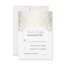 Placas RSVP de Casamento de Flores do Jardim Doura