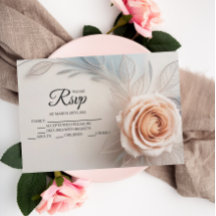 Placas RSVP do Designer Rosa Rosa Rosa Rosa Elegan