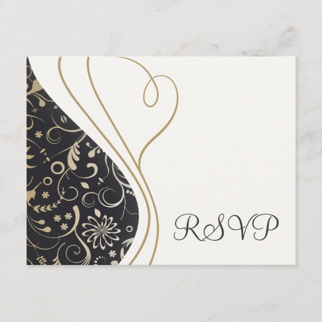Placas RSVP Elegantes (Frente)