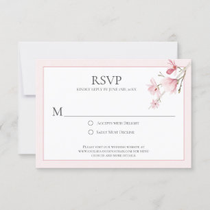 Placas RSVP Magnolia Blooms