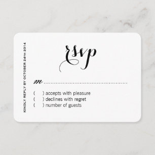 Placas RSVP Personalizadas