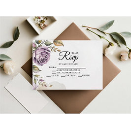 Placas RSVP Rosa Purple Designer