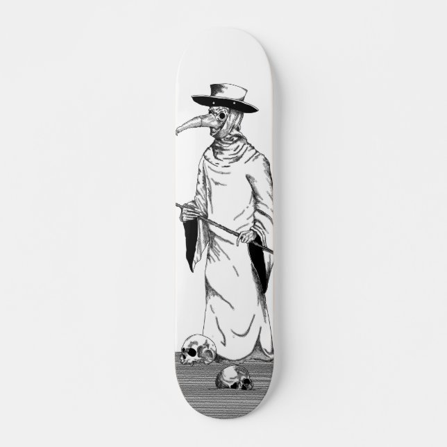 Plague Doctor - Design de skate (Frente)